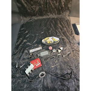 Grandpas Junk Drawer Lot Collectibles Vintage Antiques Treasures